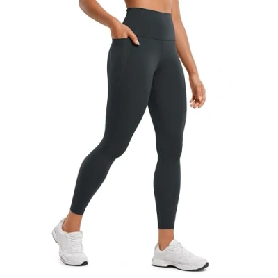 Afbeelding van CRZ Yoga Women&#039;s Butterluxe Gym Leggings 25&#039;&#039; High Waisted Workout met Zakken Boterzachte Melaniet L