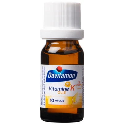 Afbeelding van Gratis Verzending: 3x Davitamon Vitamine K Olie 10 ml