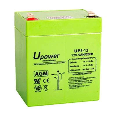 Afbeelding van Loodaccu AGM 5Ah 12V