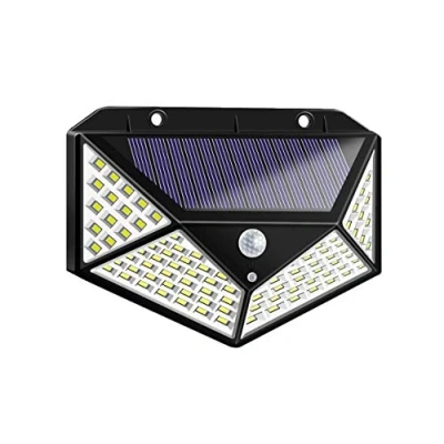 Afbeelding van TEMPO DI SALDI Buitenspot, zonne energie, 100 leds, met bewegingsmelder