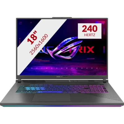 Afbeelding van ASUS ROG Strix G18 G814PM S9012W 18 /Ryzen 9 8940HX/16GB/1TB SSD/RTX 5060/W11 (Q1 2025)