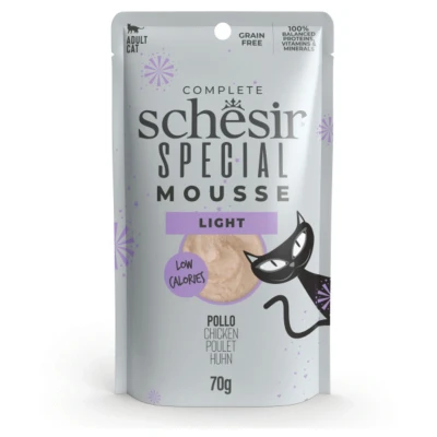 Afbeelding van Schesir Special Mouse Light Kattenvoer 70 g