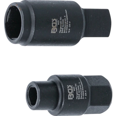 Afbeelding van BGS Dopsleuteldoppen voor Bosch injectiepompen 3 kant 7 / 12,6 mm
