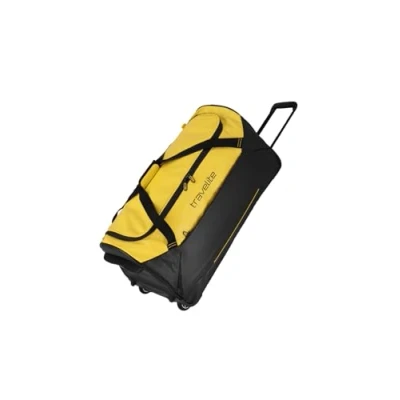 Afbeelding van Travelite Basics Trolley Travel Bag yellow Reistas