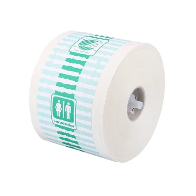 Afbeelding van Vendor Toiletpapier 1253 crepe met dop 1 laags