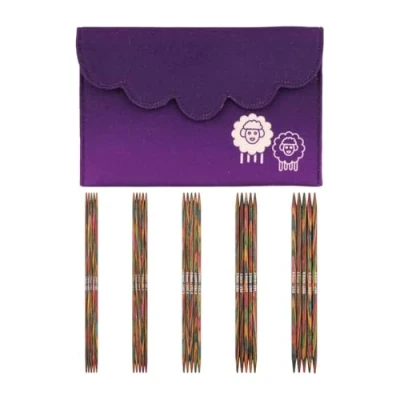 Afbeelding van KnitPro Symfonie naaldenset met dubbele punt, (15 20 cm) 1 set