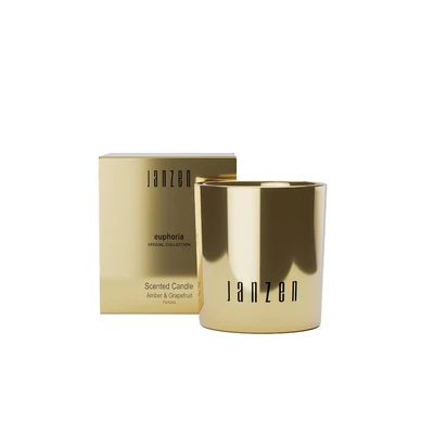 Afbeelding van Janzen Scented Candle Euphoria Amber &amp; Grapefruit