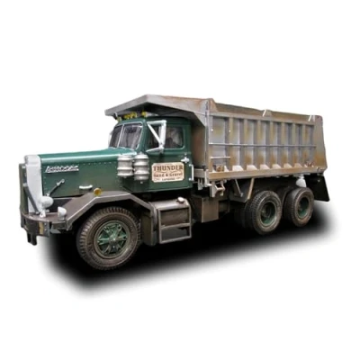 Afbeelding van 1:25 AMT 1150 Autocar Dump Truck DC9964B Plastic Modelbouwpakket