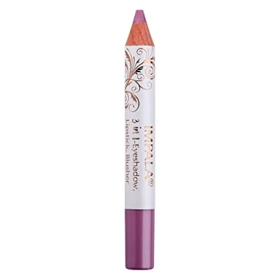 Afbeelding van Impala jumbo potlood 3 in 1 oogschaduw, lippenstift en blush kleur 15 Oude roos