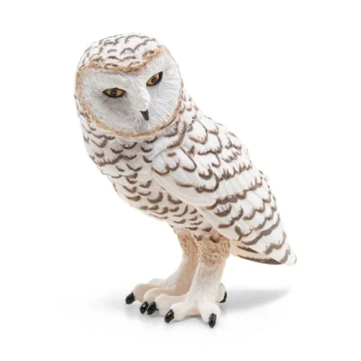 Afbeelding van Papo Handgeschilderde Figuurtjes Wild Dierenrijk Sneeuwuil 50167 Verzamelbaar voor kinderen Geschikt jongens en meisjes Vanaf 3 jaar