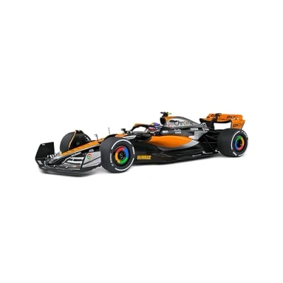 Afbeelding van McLaren MCL60 Solido Modelauto 1:18 2023 Oscar Piastri F1 Team S1811202 British GP