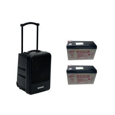 Afbeelding van Omnitronic Set MOM 10BT4 Modular wireless PA system + 2x Battery