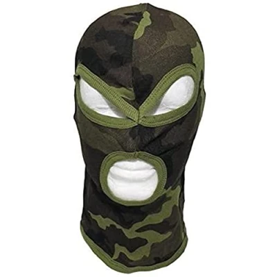 Afbeelding van MFH 3 Hole Balaclava Lightweight Katoen Czech Woodland