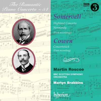 Afbeelding van Martin Roscoe, BBC Scottish Symphony Orchestra, Martyn Brabbins The Romantic Piano Concerto 54 (CD)