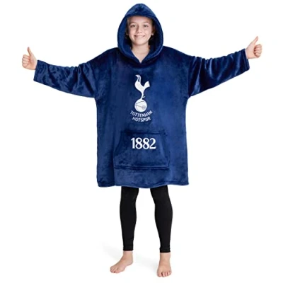 Afbeelding van Tottenham Hotspur Hoodie, oversized hoodiedeken, voetbalcadeaus voor jongens blauw