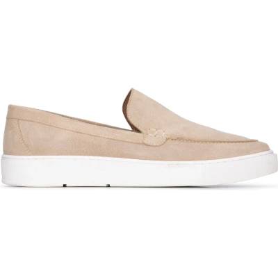 Afbeelding van PS Poelman Gregory suède loafers beige