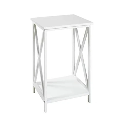 Afbeelding van HAKU Möbel Bijzettafel, MDF, wit, B 30 x D H 50 cm