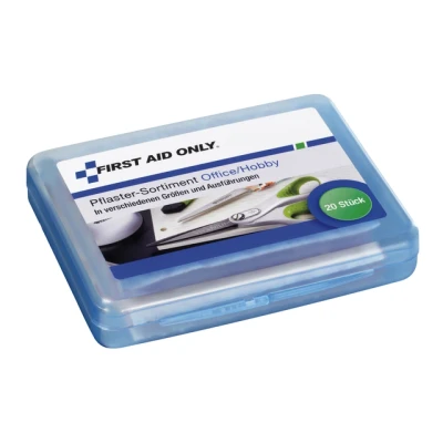 Afbeelding van First Aid Only pleisterset kantoor + hobby 20 stuks assorti AC P10025