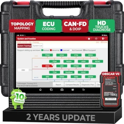Afbeelding van X431 V + OBD2 diagnoseapparaat professioneel multibrand diagnosetablet 2 jaar update DE