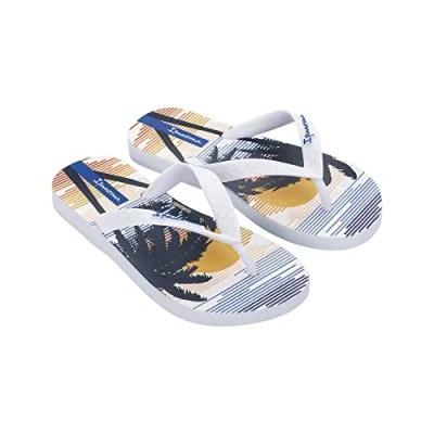 Afbeelding van Ipanema TEMAS XI Kids, wit/blauw/oranje, 29,5 EU, Wit Blauw Oranje