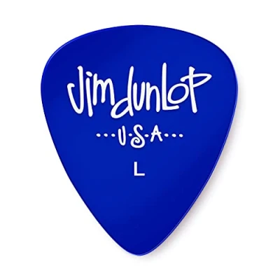 Afbeelding van Dunlop 486PLT Gels Blue Light Pick plectrum set 12 stuks