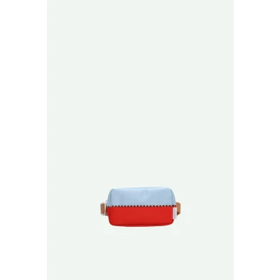 Afbeelding van Sticky Lemon fanny pack small wonders colourblocking zissou blue + red hat