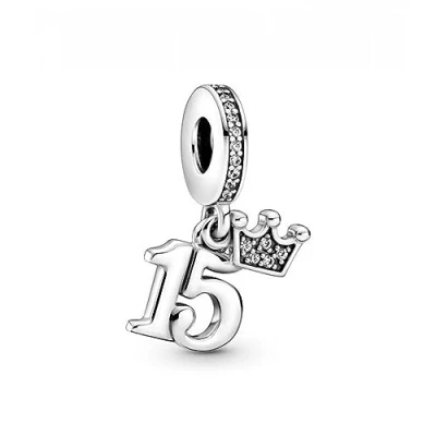 Afbeelding van Charm colgante Pandora 799540C01 15 cumpleaños