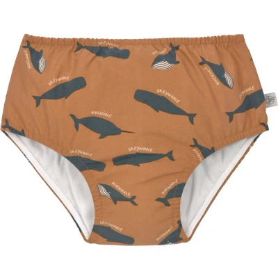 Afbeelding van Lässig Zwemluier Whale Caramel MT 74/80