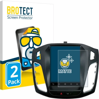 Afbeelding van BROTECT Screenprotector voor Isudar Ford/Focus MK3 20122019 Folie Beschermfolie matte (2 Stuks)