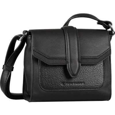 Afbeelding van TOM TAILOR Schoudertas Amely Flap Bag Mixed Black Zwart