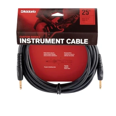 Afbeelding van D&quot;;Addario PW GS 25 Custom Series instrumentkabel 6.35 jack stereo 7.6 m