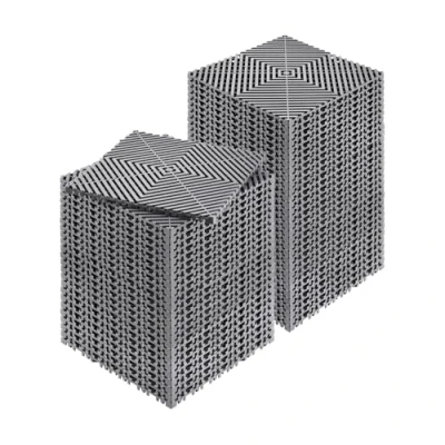 Afbeelding van VEVOR In elkaar grijpende tegels, 55 stuks, vloertegels, drainage 30 x cm, buiten, vierkante terras, pvc, badkamer, zwembad, toilet, grijs