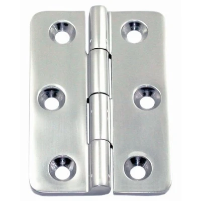 Afbeelding van RVS scharnier, 75 x 48 mm