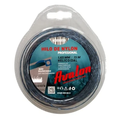 Afbeelding van Avalon Universele nylondraad voor bosmaaier en grasmaaiers (1,65 mm x 15 m)