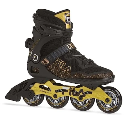 Afbeelding van Legacy QF Inline Skates Heren Black Gold 990 6,5 Zwart In Line
