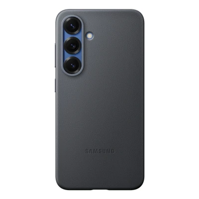 Afbeelding van Samsung Kindsuit PU leer Back Cover Zwart Galaxy S25