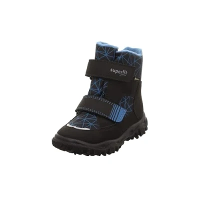 Afbeelding van Superfit Jungen HUSKY warm gefütterte Gore Tex Stiefel, SCHWARZ/BLAU 0010