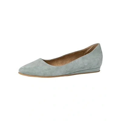 Afbeelding van Tamaris Dames ballerina 1 22118 20 smal, sage, 40 EU