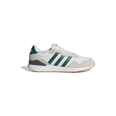 Afbeelding van adidas Heren RUN 60s 4.0 SHOES, ftwr white/collegiate green/grey one, 41 1/3 EU