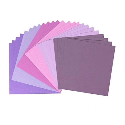 Afbeelding van Vaessen Creative Florence Scrapbook Papier 216 g 6x6&quot; x24 vel multipack, paars, papier, multicolor, 15 x 0,8 cm