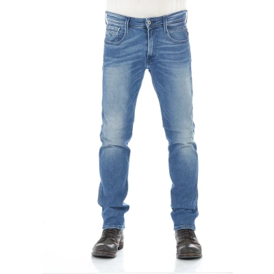 Afbeelding van Replay heren jeans, Medium Blue 009, 29W x 30L