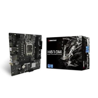 Afbeelding van BioStar H610MT E Moederbord Socket Intel 1700 Vormfactor Micro ATX chipset Intel® H610