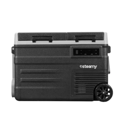 Afbeelding van Steamy E Dual Zone Roller Elektrische Compressor Koelbox Op Wielen (41 liter)