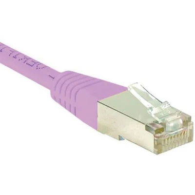 Afbeelding van Netwerkkabel RJ45 CAT 6 S/FTP roze 0.15 M