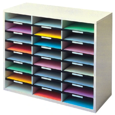 Afbeelding van Vakkenset Fellowes A4 36 vaks 737x881x302mm lichtgrijs