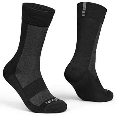 Afbeelding van GripGrab Alpine Merino High Cut Winter Fietssokken Extra Hoog Zwart Unisex Maat L