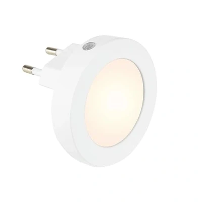 Afbeelding van BRILONER Led nachtlampje voor stopcontact, babynachtlampje, stekkerlamp met lichtsensor kinderkamer en hal, nachtlampje, warm wit licht