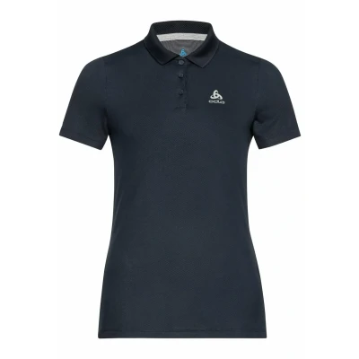 Afbeelding van ODLO F DRY Poloshirt, Dames, Maat: 46/48, Dark sapphire
