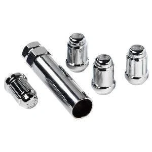 Afbeelding van Carpoint Wiel Slotmoeren Set M12x1,5 Type F Bol 0520506