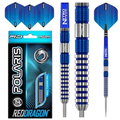 Afbeelding van RED DRAGON Polaris: Steeltip Tungsten Dartpijlen Professioneel 24 gram